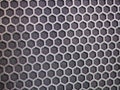 Acoustic systems. Metal grating on the sound dynamics Royalty Free Stock Photo