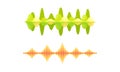 Acoustic Waves as Audible Sound with Compression and Decompression Vector Set