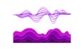 Acoustic Waves as Audible Sound with Compression and Decompression Vector Set