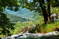 Acqua Fraggia waterfalls in Borgonuovo - Val Bregaglia IT