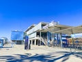 Acquario di Genova, main entrance Royalty Free Stock Photo