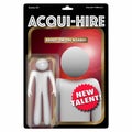 Acqui-Hire Action Figure Acquire Hiring New Talent 3d Illustration Royalty Free Stock Photo