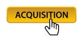 Acquisition button Royalty Free Stock Photo