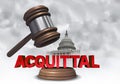 Acquittal US Congress Royalty Free Stock Photo