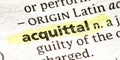 Acquittal