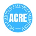 ACRE assistance with the creation or taking over a business symbol in France