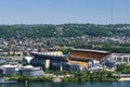 Acrisure Stadium and Carnegie Science Center in Pittsburgh, USA