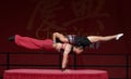 Acrobat of the Chinese State Circus.