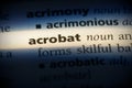 Acrobat Royalty Free Stock Photo