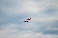 Avalon, Melbourne, Australia - Mar 3, 2019: Acrobatic planes in the sky Royalty Free Stock Photo