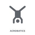 Acrobatics icon from Circus collection.