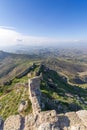 Acrocorinth, the acropolis of ancient Corinth, Greece Royalty Free Stock Photo