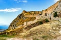 Acrocorinth, Upper Corinth, the acropolis of ancient Corinth, Royalty Free Stock Photo