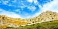 Acrocorinth, Upper Corinth, the acropolis of ancient Corinth Royalty Free Stock Photo