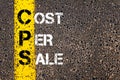 Acronym CPS - Cost Per Sale