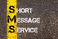 Acronym SMS - Short Message Service