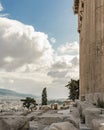 Acroplis Site Architecture Detail, Athens Royalty Free Stock Photo