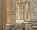 Acroplis Site Architecture Detail, Athens Royalty Free Stock Photo