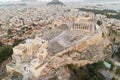 Acropolis of Athens ancient citadel in Greece Royalty Free Stock Photo