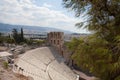 The Acropolis of Athens Greece. Theatre of Dionysus Royalty Free Stock Photo