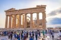 Acropolis of Athens ruins Parthenon Greeces capital Athens in Greece