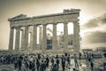 Acropolis of Athens ruins Parthenon Greeces capital Athens in Greece