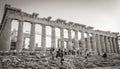 Acropolis of Athens ruins Parthenon Greeces capital Athens in Greece