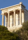 Acropolis of Athens. Temple of Athena Nike. Greece Royalty Free Stock Photo