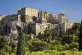 Acropolis of Athens town. Greece