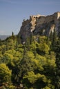 Acropolis of Athens town. Greece