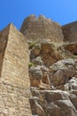 Acropolis of Lindos, Rhodes Royalty Free Stock Photo