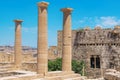 Acropolis of Lindos. Rhodes, Greece Royalty Free Stock Photo