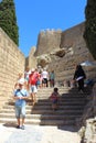 Acropolis of Lindos, Rhodes Royalty Free Stock Photo