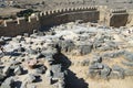 Acropolis in Lindos town in Rhodes