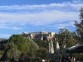 Acropolis, monument of God in Athens Greece Royalty Free Stock Photo
