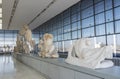 The Acropolis Museum Displaying Various Original Marble Statues or Sculptures from the Acropolis