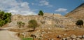 The acropolis of Mycenae, Greece, banner format Royalty Free Stock Photo