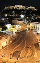 Acropolis at night, Athens, Greece