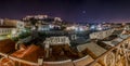 Acropolis by night panorama