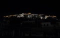 Acropolis at night