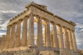 Acropolis and parthenon Athens Greece Royalty Free Stock Photo