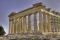 Acropolis and parthenon Athens Greece Royalty Free Stock Photo