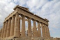 Acropolis and parthenon Athens Greece Royalty Free Stock Photo