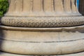 Acropolis Parthenon of Athens in Greece Column Pillar Close Up