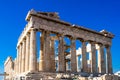 Acropolis Parthenon Temple , Athens Greece Royalty Free Stock Photo