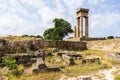 Acropolis of Rhodes Royalty Free Stock Photo