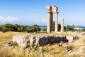 Acropolis of Rhodes Royalty Free Stock Photo