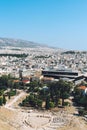 Acropolis, Theater of Dionysos in Athens, Greece Royalty Free Stock Photo