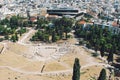 Acropolis, Theater of Dionysos in Athens, Greece Royalty Free Stock Photo