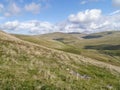 Across hillside to hills, River Calder down right